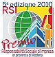 Premio sulla Responsabilit&agrave; sociale d'Impresa edizione 2010
